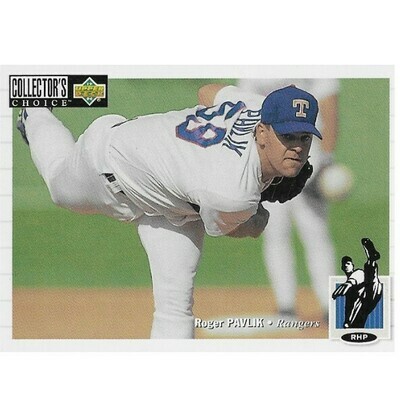 Pavlik, Roger / Texas Rangers | Collector&#39;s Choice #226 | Baseball Trading Card | 1994