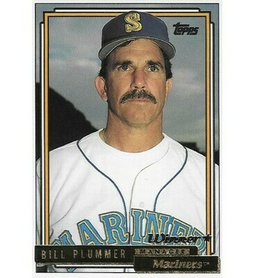 Plummer, Bill / Seattle Mariners | Topps #171 | Baseball Trading Card | 1992 | Gold Winners