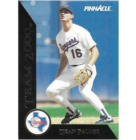 Palmer, Dean / Texas Rangers | Pinnacle #64 | Baseball Trading Card | 1992 | Team 2000