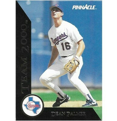 Palmer, Dean / Texas Rangers | Pinnacle #64 | Baseball Trading Card | 1992 | Team 2000