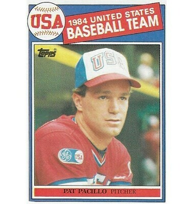 Pacillo, Pat / USA Baseball Team | Topps #402 | Baseball Trading Card | 1985 | Rookie Card | Olympics