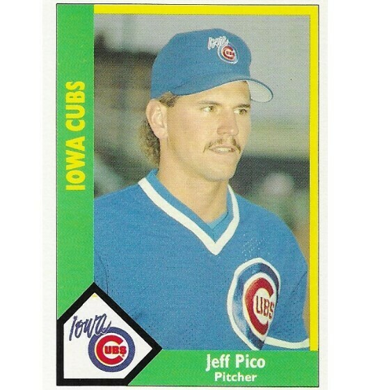 Pico, Jeff / Iowa Cubs | CMC #82 | Baseball Trading Card | 1990 | American Association
