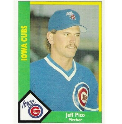 Pico, Jeff / Iowa Cubs | CMC #82 | Baseball Trading Card | 1990 | American Association