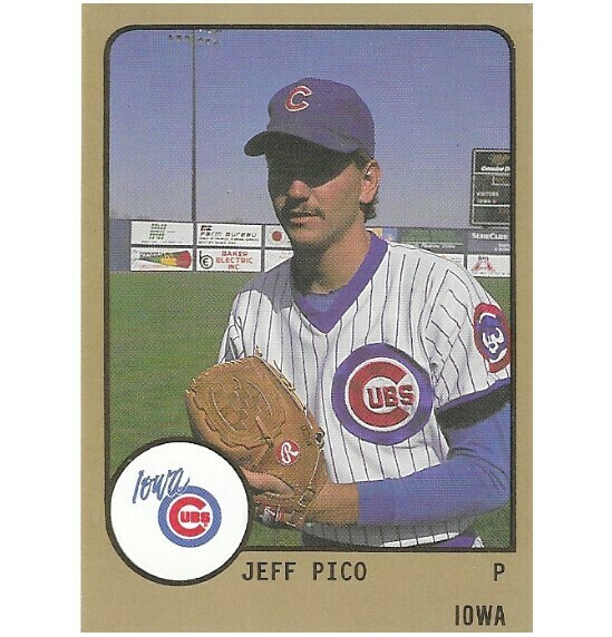 Pico, Jeff / Iowa Cubs | ProCards #546 | Baseball Trading Card | 1988 | American Association