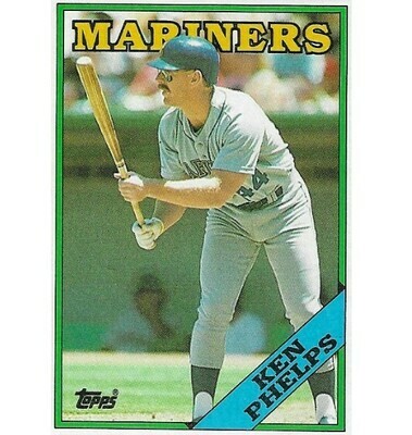 Phelps, Ken / Seattle Mariners | Topps #182 | Baseball Trading Card | 1988