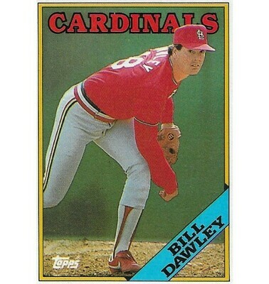 Dawley, Bill / St. Louis Cardinals | Topps #509 | Baseball Trading Card | 1988