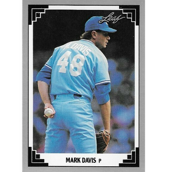 Davis, Mark / Kansas City Royals | Leaf #16 | Baseball Trading Card | 1991