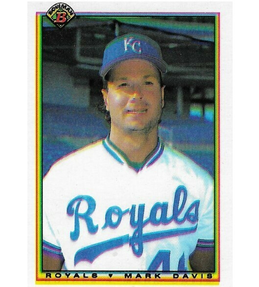 Davis, Mark / Kansas City Royals | Bowman #369 | Baseball Trading Card | 1990
