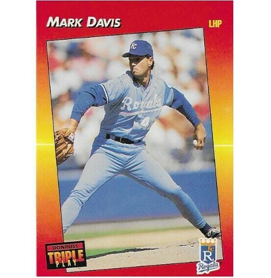 Davis, Mark / Kansas City Royals | Triple Play #247 | Baseball Trading Card | 1992