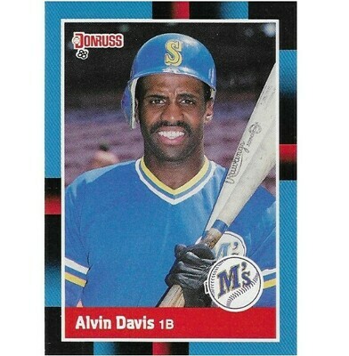 Davis, Alvin / Seattle Mariners | Donruss #193 | Baseball Trading Card | 1988