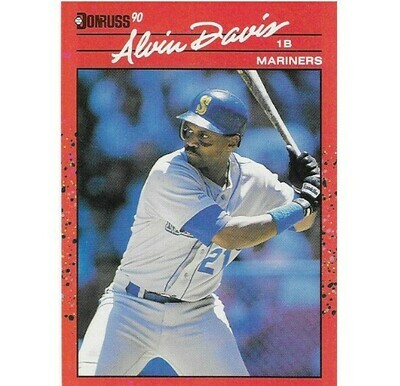 Davis, Alvin / Seattle Mariners | Donruss #109 | Baseball Trading Card | 1990