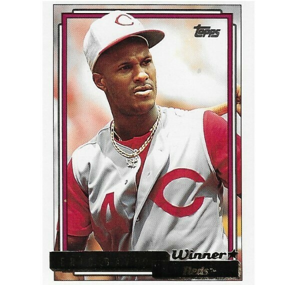 Davis, Eric / Cincinnati Reds | Topps #610 | Baseball Trading Card | 1992 | Gold Winners