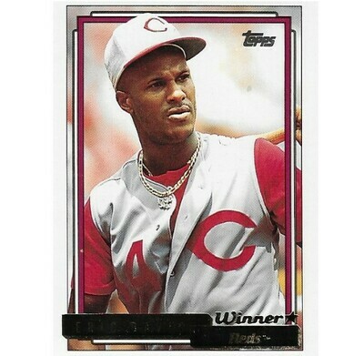 Davis, Eric / Cincinnati Reds | Topps #610 | Baseball Trading Card | 1992 | Gold Winners