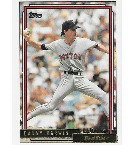 Darwin, Danny / Boston Red Sox | Topps #324 | Baseball Trading Card | 1992 | Gold Winners