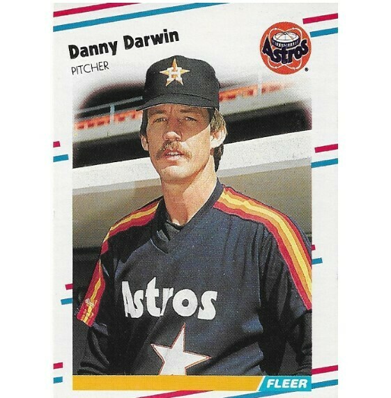 Darwin, Danny / Houston Astros | Fleer #444 | Baseball Trading Card | 1988
