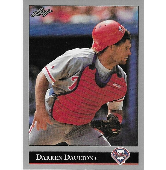 Daulton, Darren / Philadelphia Phillies | Leaf #335 | Baseball Trading Card | 1992
