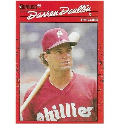 Daulton, Darren / Philadelphia Phillies | Donruss #194 | Baseball Trading Card | 1990