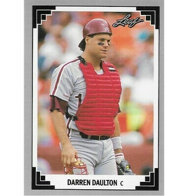 Daulton, Darren / Philadelphia Phillies | Leaf #192 | Baseball Trading Card | 1991