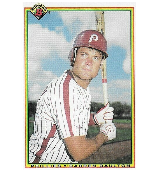 Daulton, Darren / Philadelphia Phillies | Bowman #158 | Baseball Trading Card | 1990
