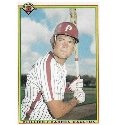 Daulton, Darren / Philadelphia Phillies | Bowman #158 | Baseball Trading Card | 1990
