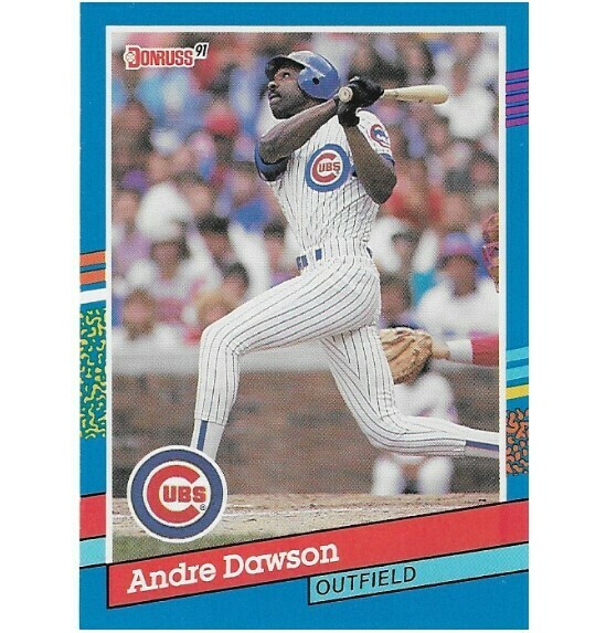 Dawson, Andre / Chicago Cubs | Donruss #129 | Baseball Trading Card | 1991 | Hall of Famer