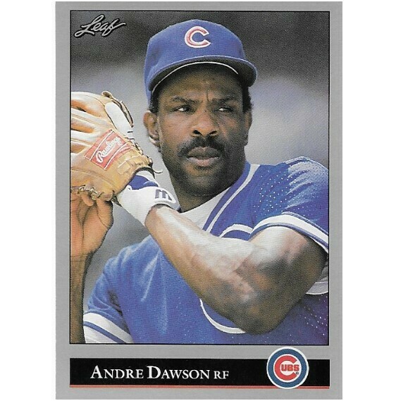 Dawson, Andre / Chicago Cubs | Leaf #183 | Baseball Trading Card | 1992 | Hall of Famer