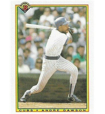 Dawson, Andre / Chicago Cubs | Bowman #39 | Baseball Trading Card | 1990 | Hall of Famer