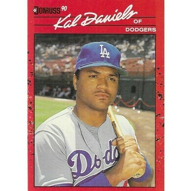 Daniels, Kal / Los Angeles Dodgers | Donruss #432 | Baseball Trading Card | 1990