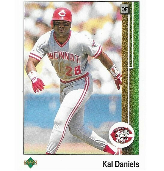 Daniels, Kal / Cincinnati Reds | Upper Deck #160 | Baseball Trading Card | 1989