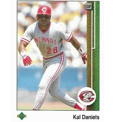 Daniels, Kal / Cincinnati Reds | Upper Deck #160 | Baseball Trading Card | 1989