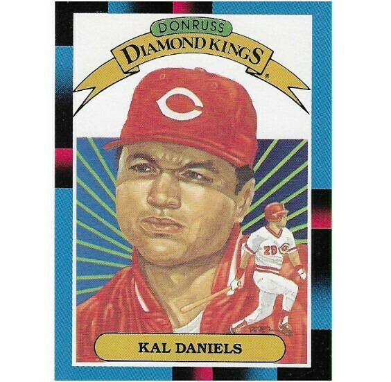 Daniels, Kal / Cincinnati Reds | Donruss #14 | Baseball Trading Card | 1988 | Diamond Kings
