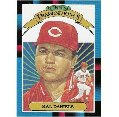 Daniels, Kal / Cincinnati Reds | Donruss #14 | Baseball Trading Card | 1988 | Diamond Kings