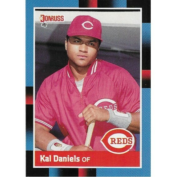 Daniels, Kal / Cincinnati Reds | Donruss #14 | Baseball Trading Card | 1988