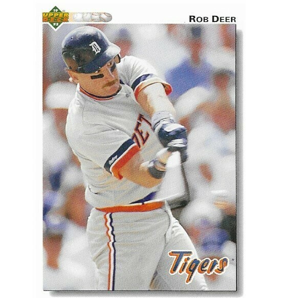 Deer, Rob / Detroit Tigers | Upper Deck #294 | Baseball Trading Card | 1992