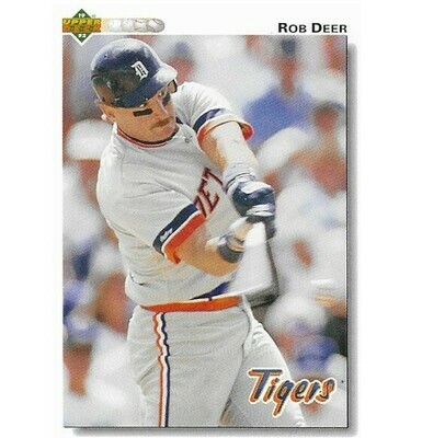 Deer, Rob / Detroit Tigers | Upper Deck #294 | Baseball Trading Card | 1992