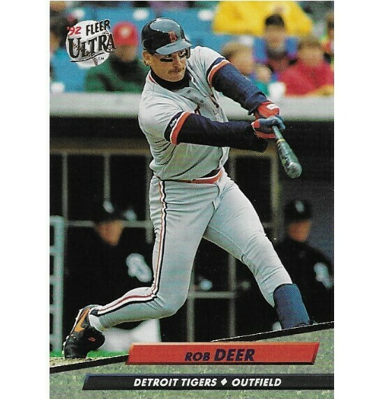 Deer, Rob / Detroit Tigers | Ultra #58 | Baseball Trading Card | 1992