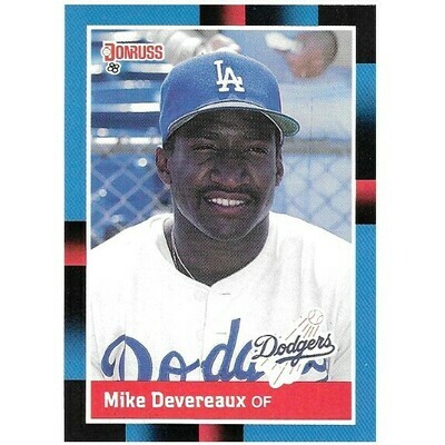 Devereaux, Mike / Los Angeles Dodgers | Donruss #546 | Baseball Trading Card | 1988 | Rookie Card