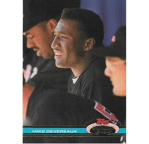 Devereaux, Mike / Baltimore Orioles | Stadium Club #555 | Baseball Trading Card | 1991