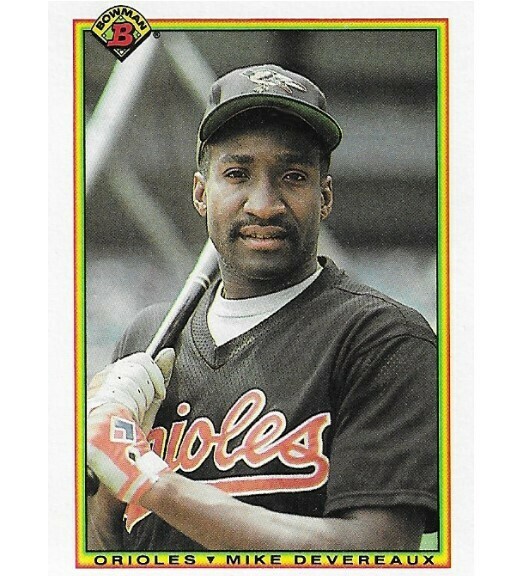 Devereaux, Mike / Baltimore Orioles | Bowman #260 | Baseball Trading Card | 1990