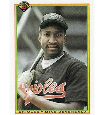 Devereaux, Mike / Baltimore Orioles | Bowman #260 | Baseball Trading Card | 1990