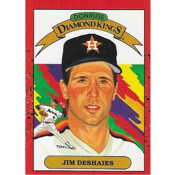 Deshaies, Jim / Houston Astros | Donruss #7 | Baseball Trading Card | 1990 | Diamond Kings