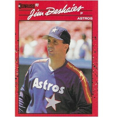 Deshaies, Jim / Houston Astros | Donruss #187 | Baseball Trading Card | 1990