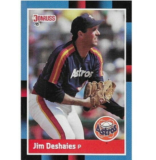 Deshaies, Jim / Houston Astros | Donruss #85 | Baseball Trading Card | 1988