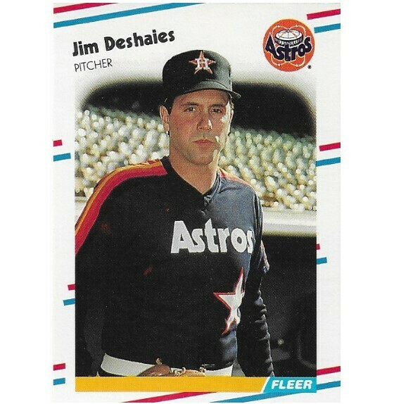 Deshaies, Jim / Houston Astros | Fleer #446 | Baseball Trading Card | 1988
