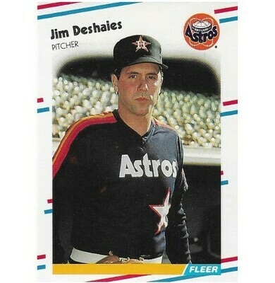 Deshaies, Jim / Houston Astros | Fleer #446 | Baseball Trading Card | 1988