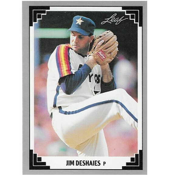 Deshaies, Jim / Houston Astros | Leaf #49 | Baseball Trading Card | 1991