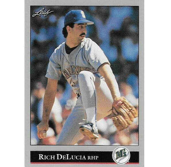 DeLucia, Rich / Seattle Mariners | Leaf #155 | Baseball Trading Card | 1992