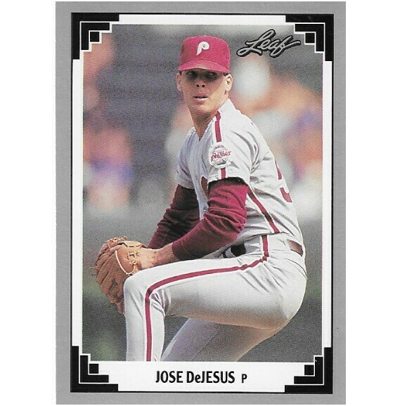 DeJesus, Jose / Philadelphia Phillies | Leaf #200 | Baseball Trading Card | 1991