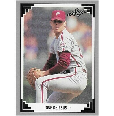 DeJesus, Jose / Philadelphia Phillies | Leaf #200 | Baseball Trading Card | 1991