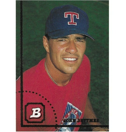 Dettmer, John / Texas Rangers | Bowman #129 | Baseball Trading Card | 1994